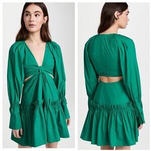 A.L.C Alexa Green Dress Size 4 NWT